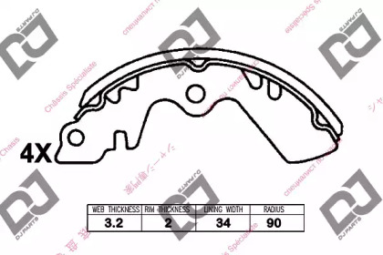 DJ PARTS BS1386